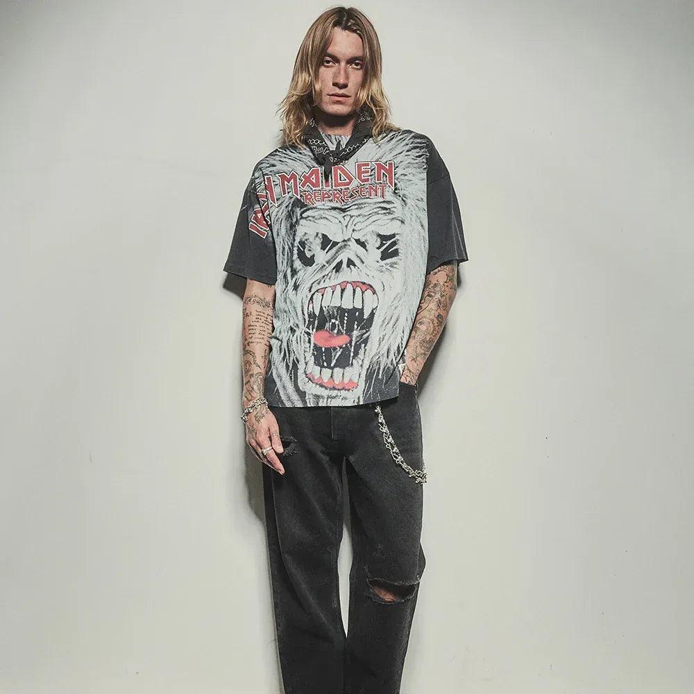 Iron Maiden British Metal T-Shirt - REPRESENT - VENTURER