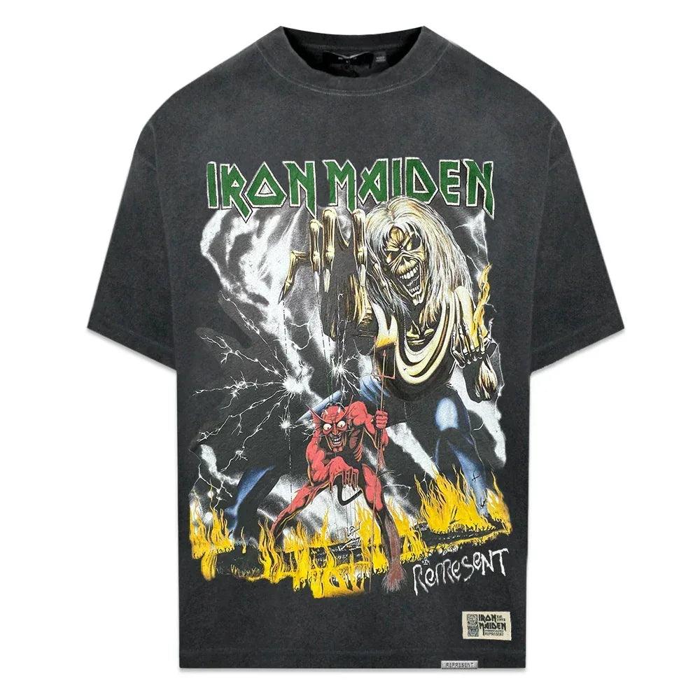 Iron Maiden Number Of Beast T-Shirt - REPRESENT - VENTURER