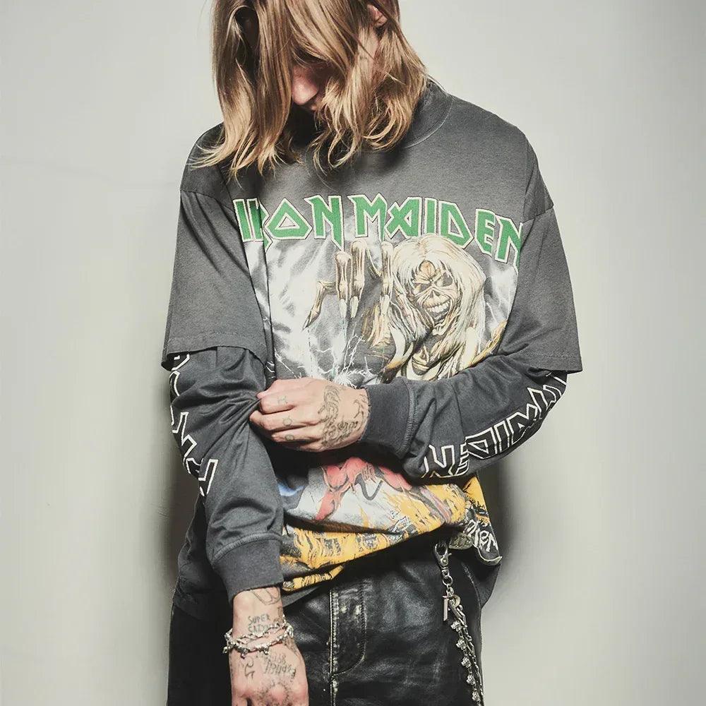 Iron Maiden Number Of Beast T-Shirt - REPRESENT - VENTURER