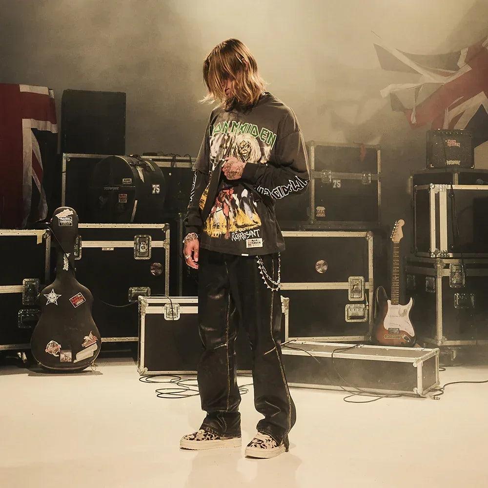 Iron Maiden Number Of Beast T-Shirt - REPRESENT - VENTURER