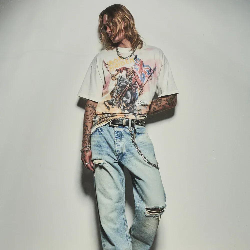 Iron Maiden Steed T-Shirt - REPRESENT - VENTURER