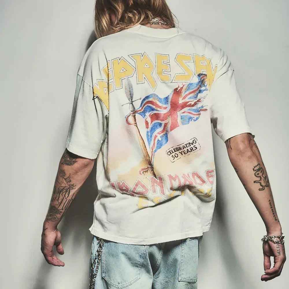 Iron Maiden Steed T-Shirt - REPRESENT - VENTURER