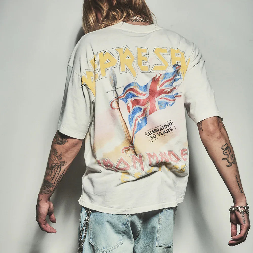 Iron Maiden Steed T-Shirt - REPRESENT - VENTURER