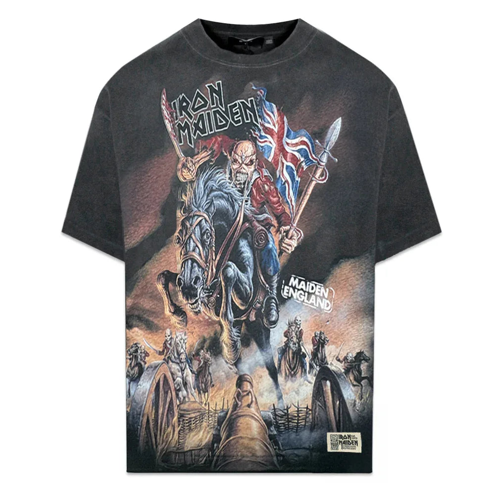 Iron Maiden Steed T-Shirt - REPRESENT - VENTURER