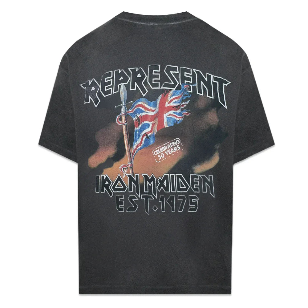 Iron Maiden Steed T-Shirt - REPRESENT - VENTURER