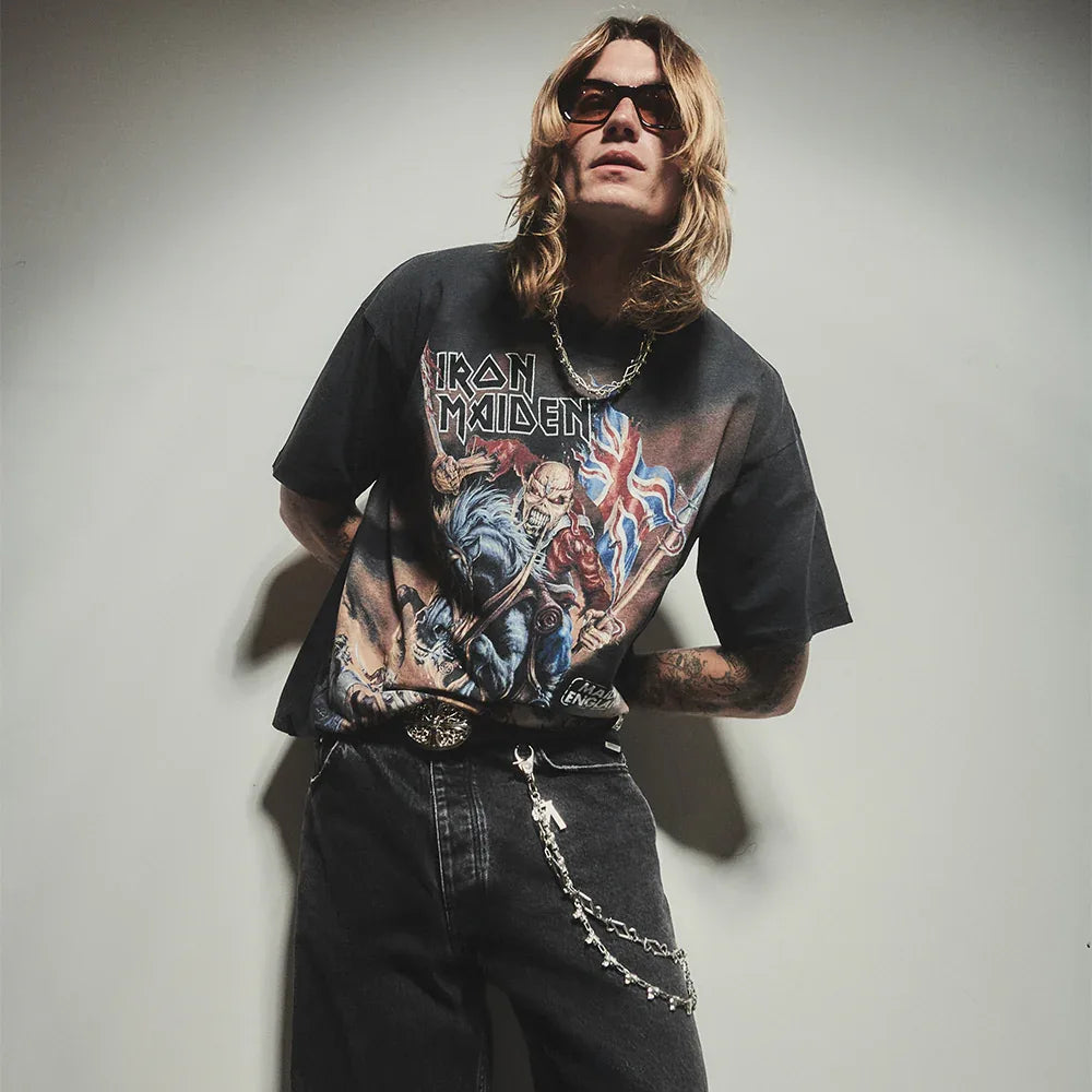 Iron Maiden Steed T-Shirt - REPRESENT - VENTURER