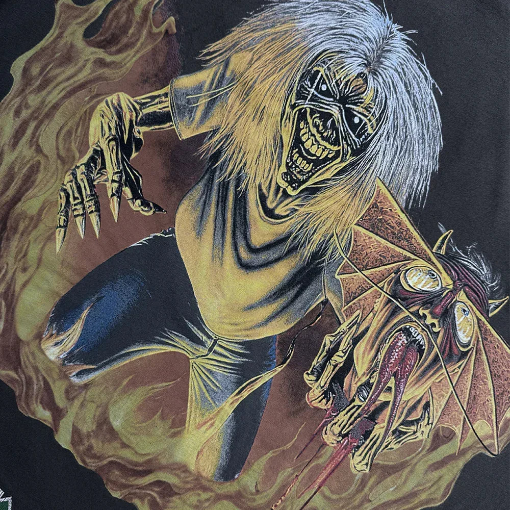 Iron Maiden Number of The Beast LS T-Shirt - REPRESENT - VENTURER