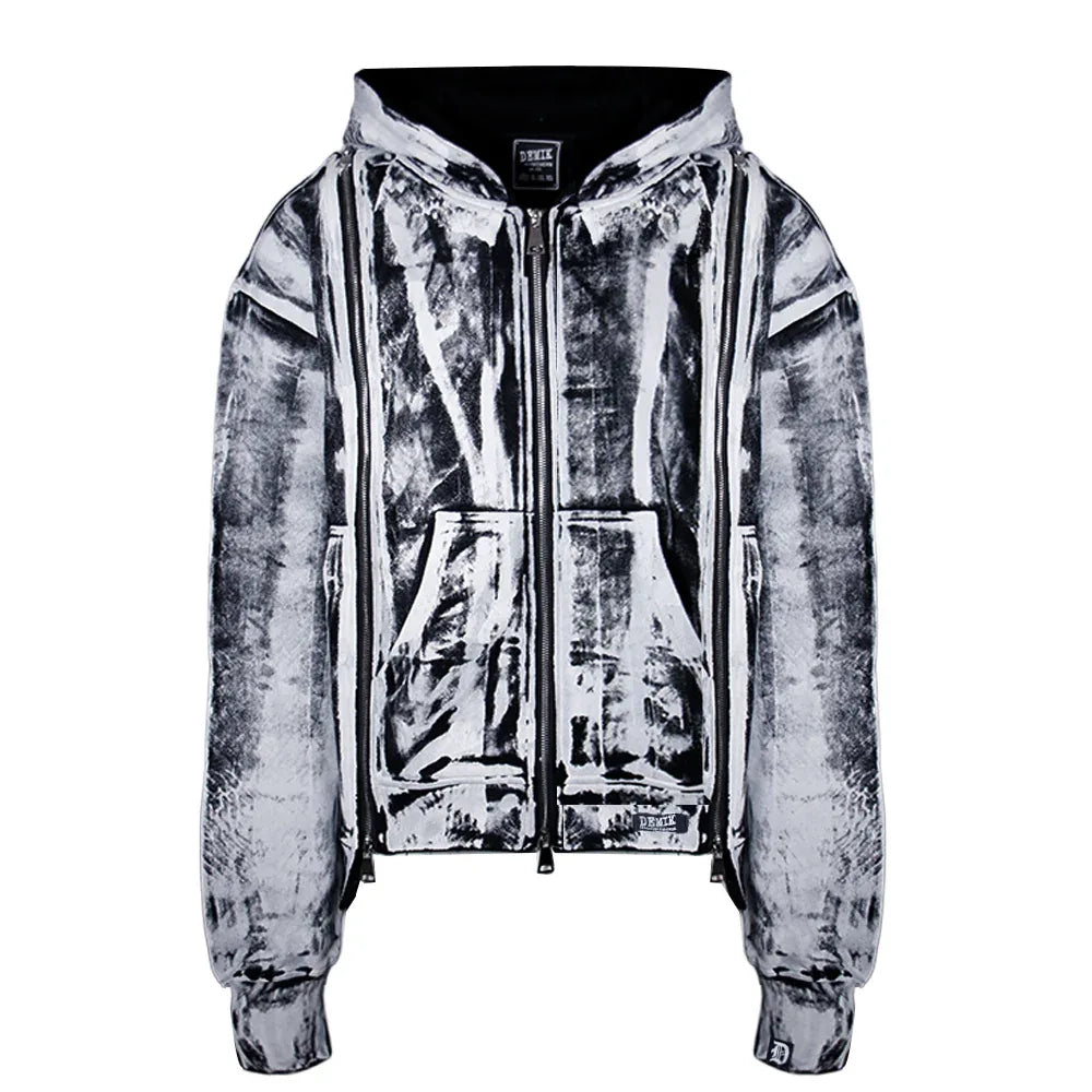 Black Swan Triple Zip Hoodie - DEMIK EXCLUSIVES - VENTURER