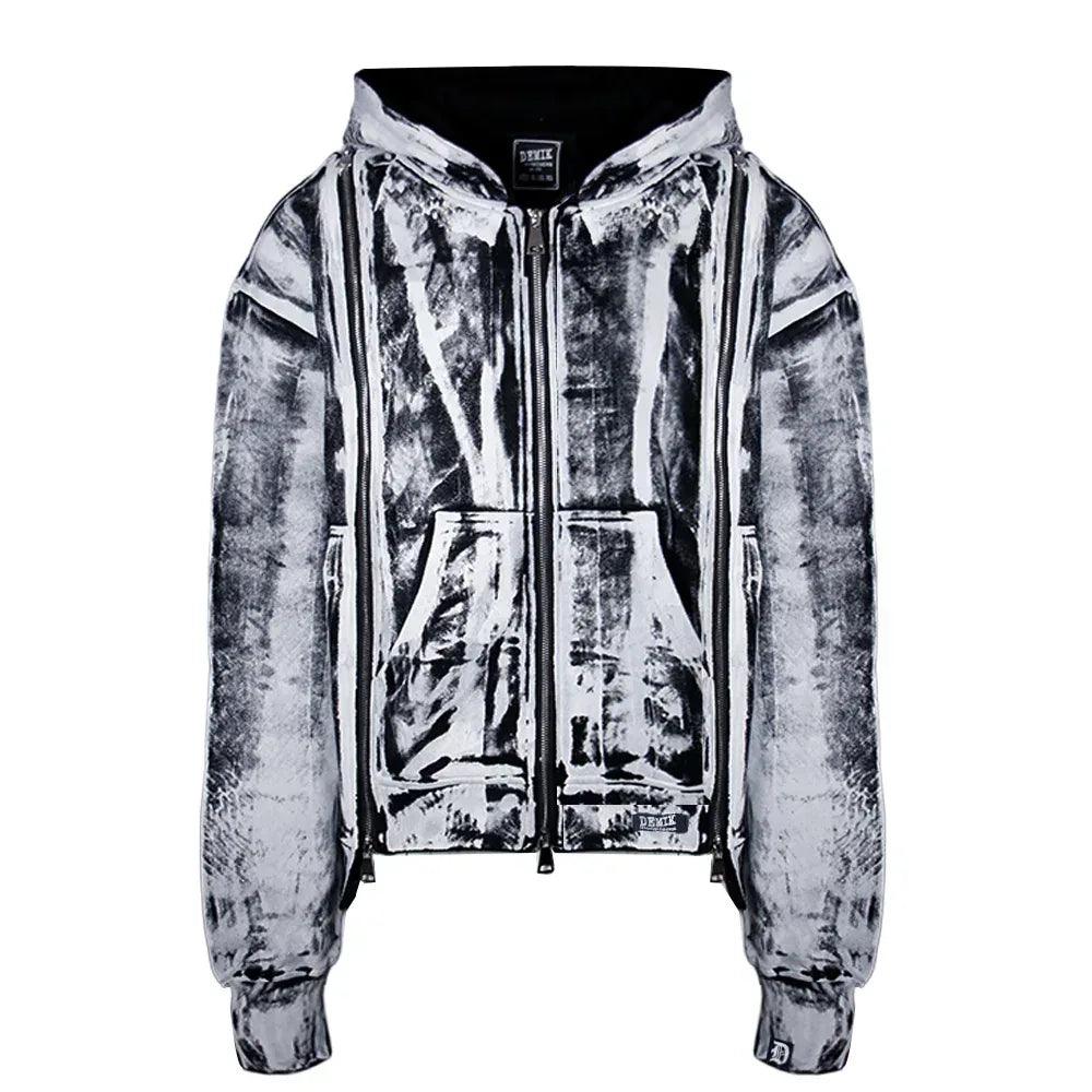 Black Swan Triple Zip Hoodie - DEMIK EXCLUSIVES - VENTURER