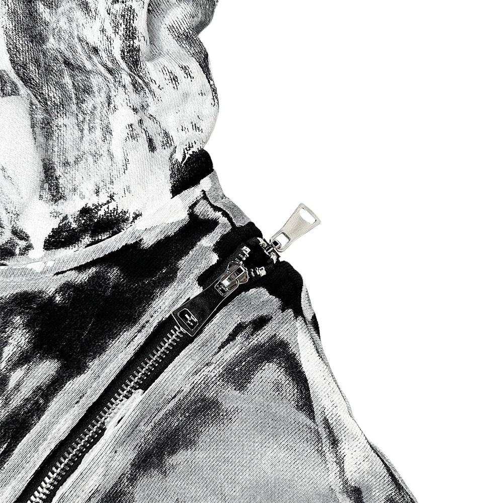 Black Swan Triple Zip Hoodie