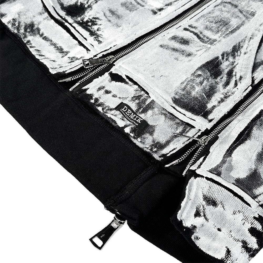 Black Swan Triple Zip Hoodie - DEMIK EXCLUSIVES - VENTURER
