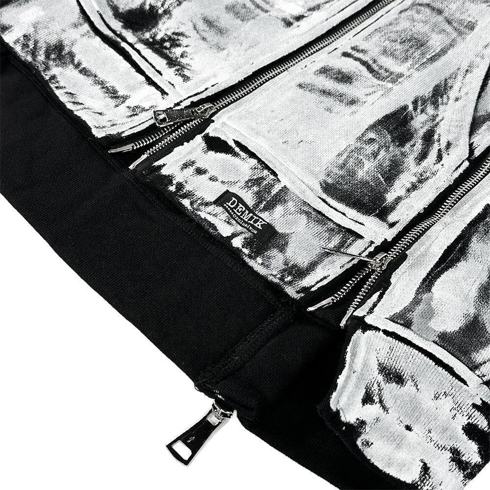 Black Swan Triple Zip Hoodie - DEMIK EXCLUSIVES - VENTURER