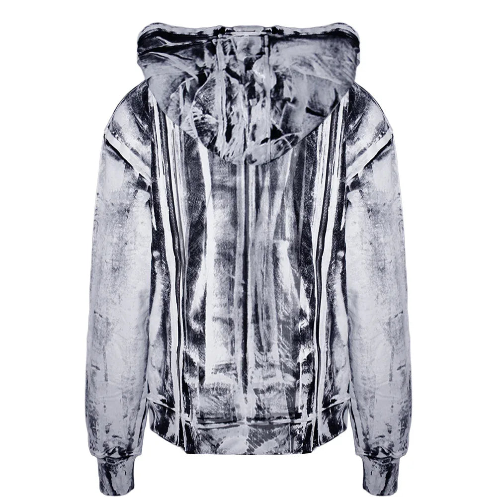 Black Swan Triple Zip Hoodie - DEMIK EXCLUSIVES - VENTURER