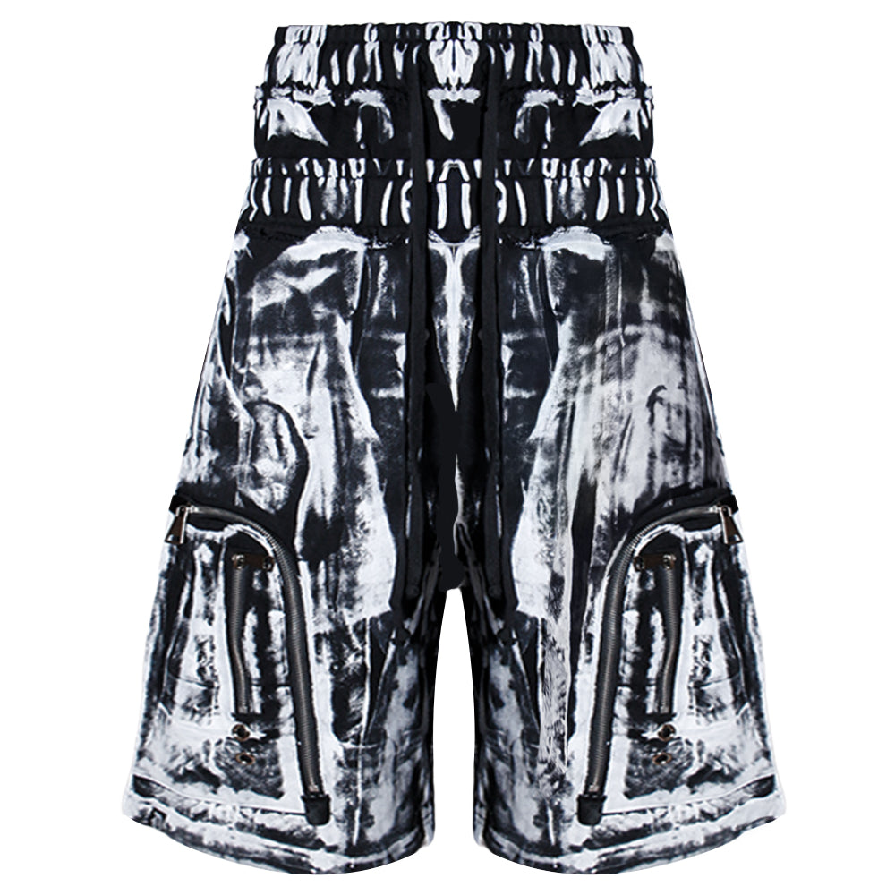 Black Swan Zip Plus Shorts - DEMIK EXCLUSIVES - VENTURER