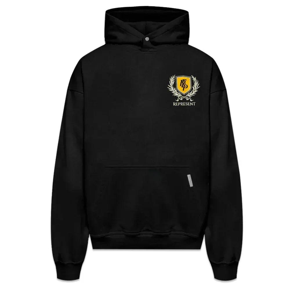 Represent Crest Hoodie - REPRESENT - VENTURER