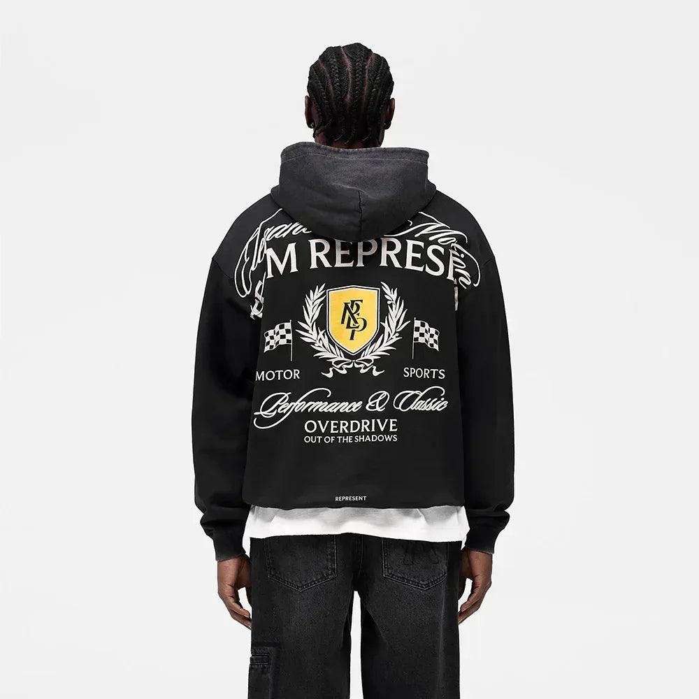 Represent Crest Hoodie - REPRESENT - VENTURER