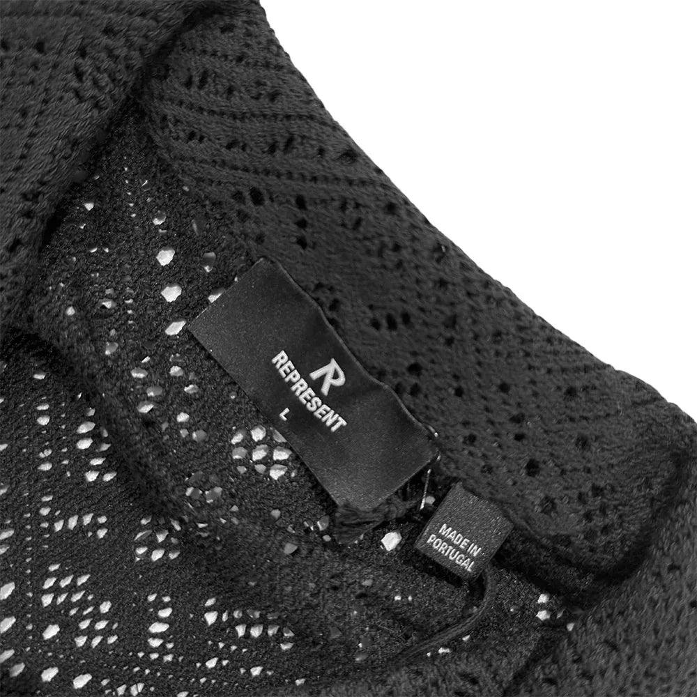 All Over Crochet Shirt - REPRESENT - VENTURER