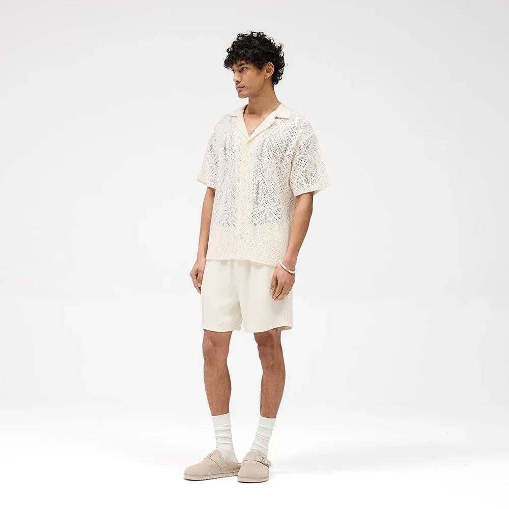 All Over Crochet Shirt - REPRESENT - VENTURER