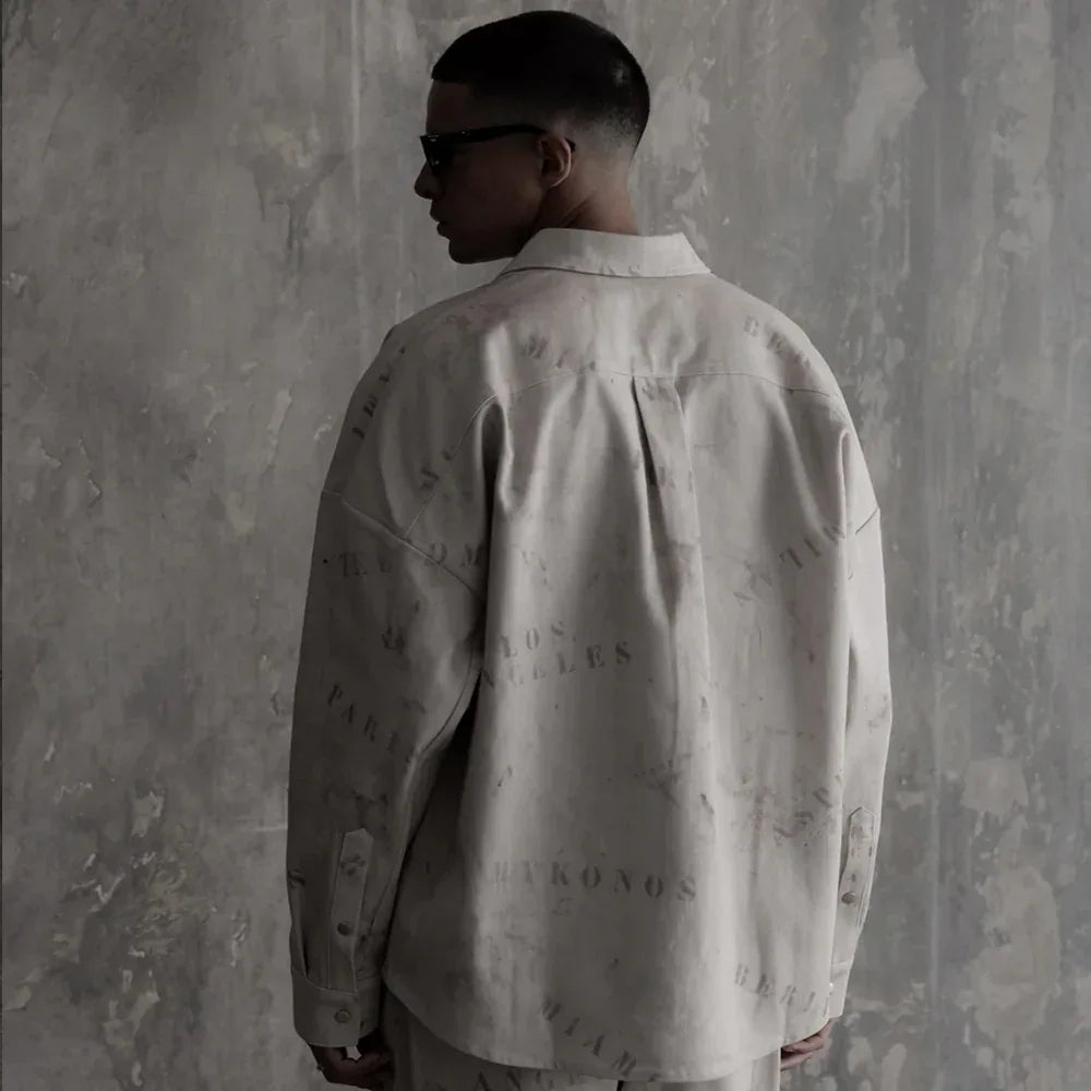 Duffle Print Buttondown - STAMPD - VENTURER