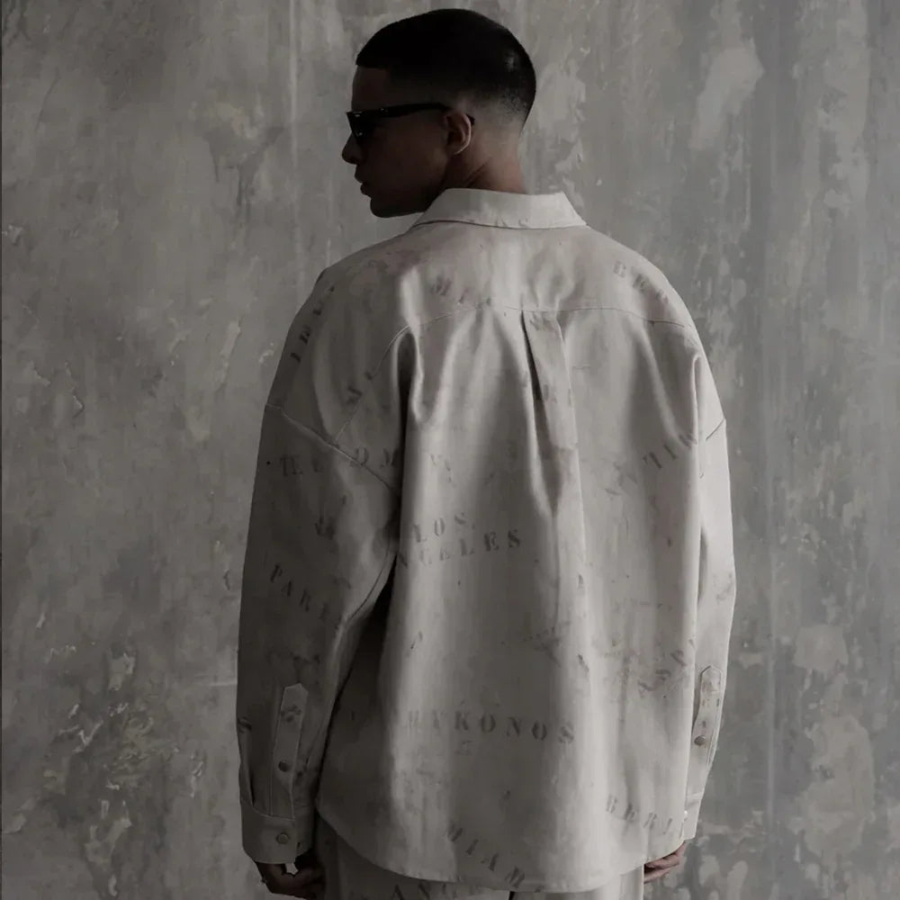 Duffle Print Buttondown - STAMPD - VENTURER