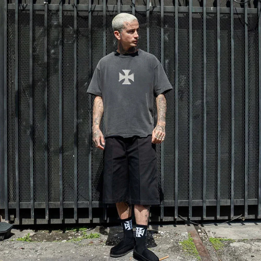 Cross Patch Vintage Tee - ASKYURSELF - VENTURER