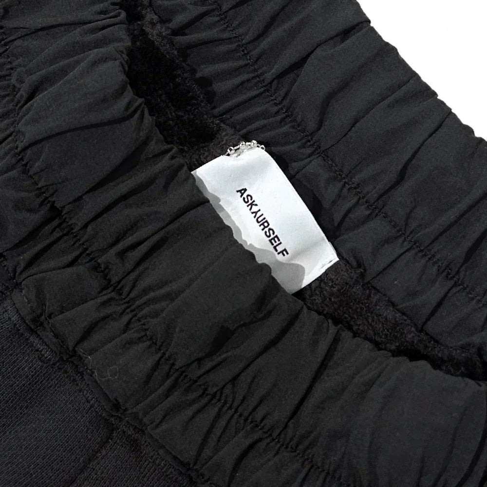 Goth Raw Fleece Shorts - ASKYURSELF - VENTURER