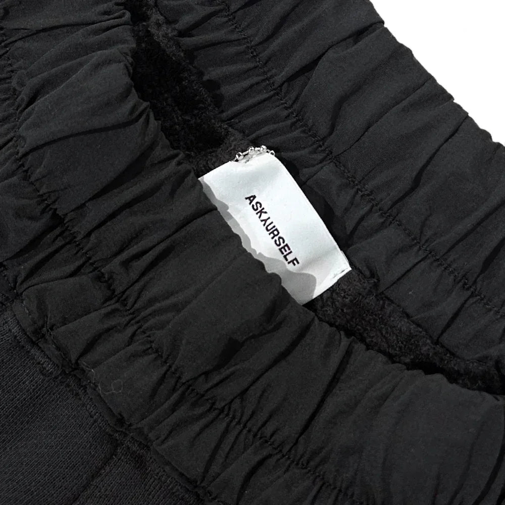 Goth Raw Fleece Shorts - ASKYURSELF - VENTURER