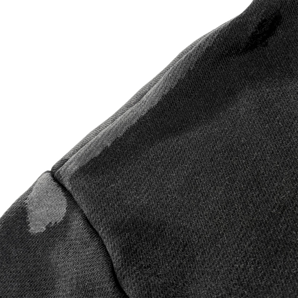 Cropped Vintage Zip Hoodie