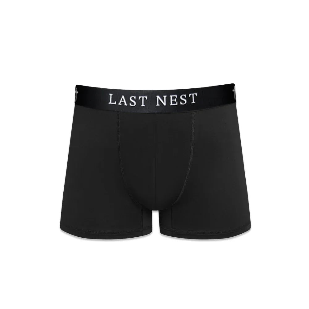 LAST NEST ボクサーパンツ L ラストネスト LAST NEST(ラストネスト)商品ページ - LN Boxer Pants - Black