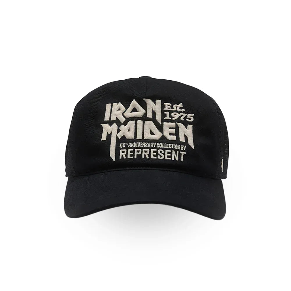 Iron Maiden Anniversary Trucker Cap - REPRESENT - VENTURER