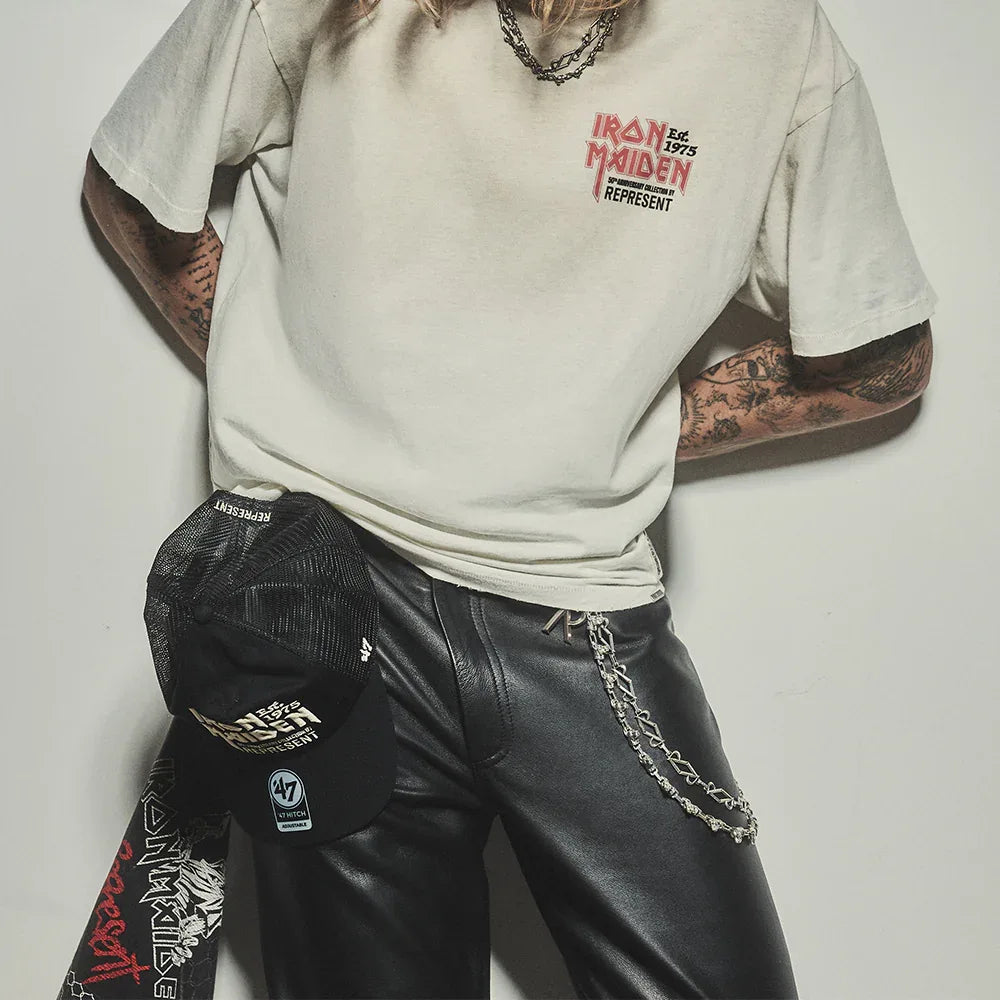 Iron Maiden Anniversary Trucker Cap - REPRESENT - VENTURER