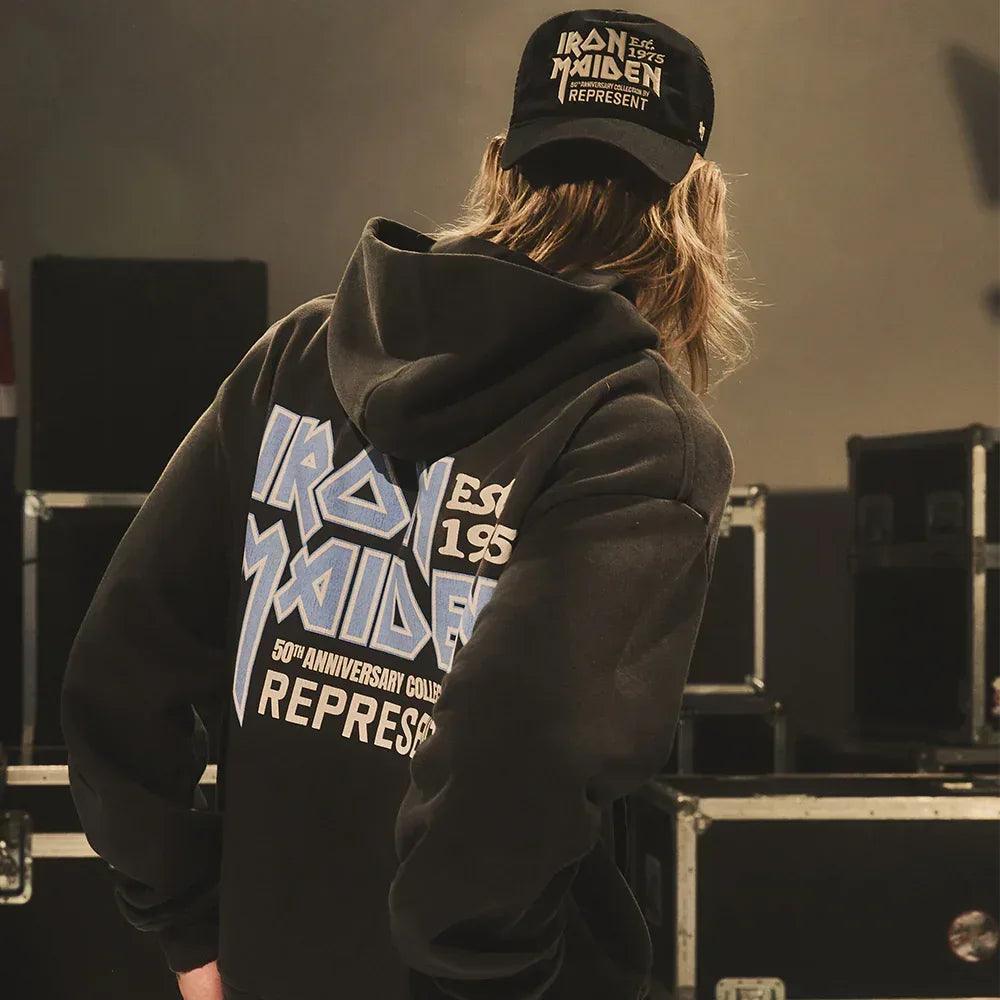 Iron Maiden Anniversary Trucker Cap - REPRESENT - VENTURER