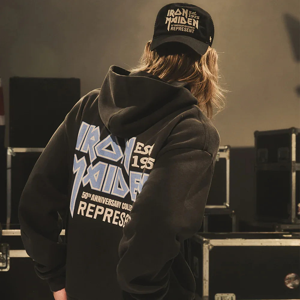 Iron Maiden Anniversary Trucker Cap - REPRESENT - VENTURER