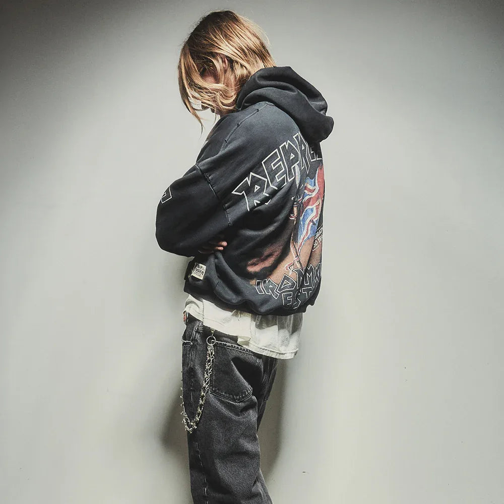 Iron Maiden Steed Hoodie - REPRESENT - VENTURER