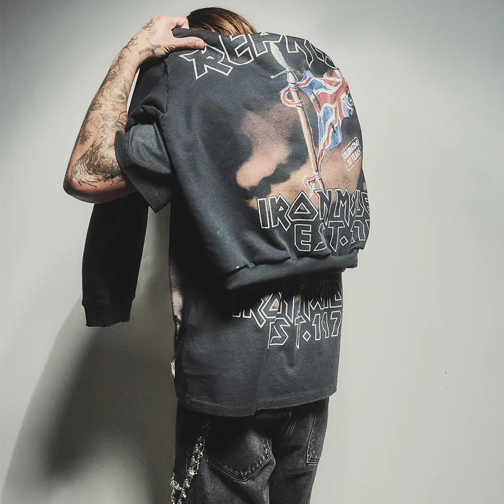 Iron Maiden Steed Hoodie - REPRESENT - VENTURER