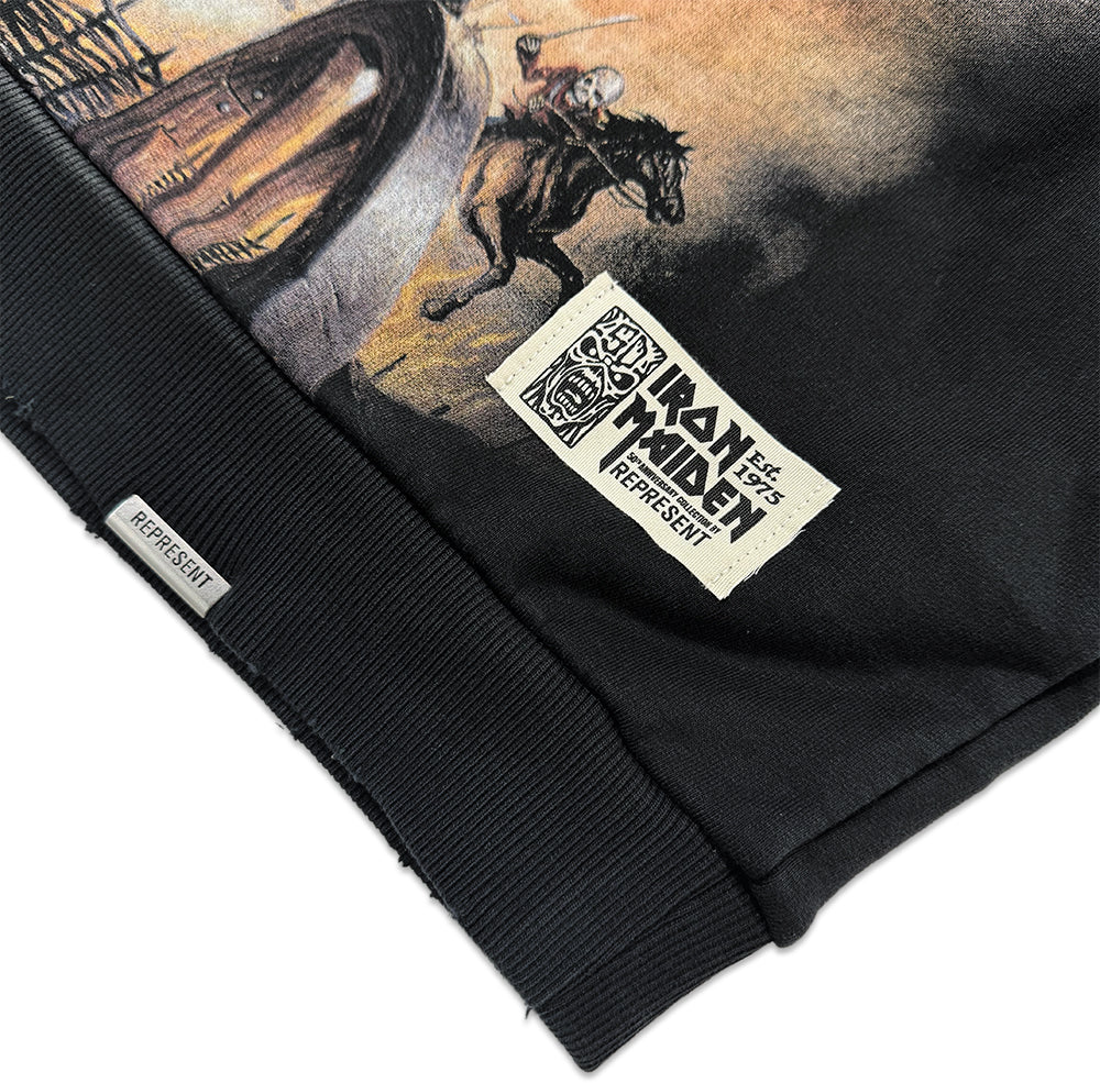 Iron Maiden Steed Hoodie - REPRESENT - VENTURER