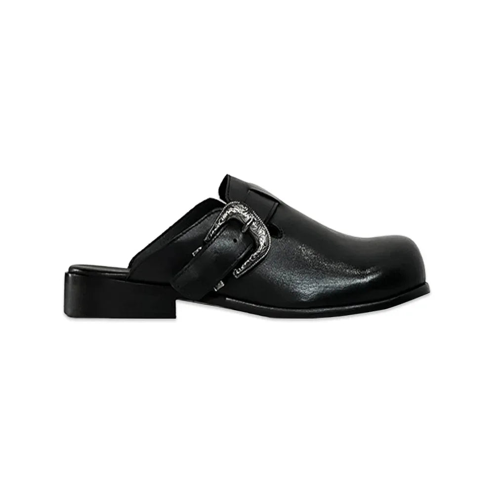 靴 LAST NEST Leather Mule 28cm LAST NEST(ラストネスト)商品ページ -LN Mule - Black - VENTURER