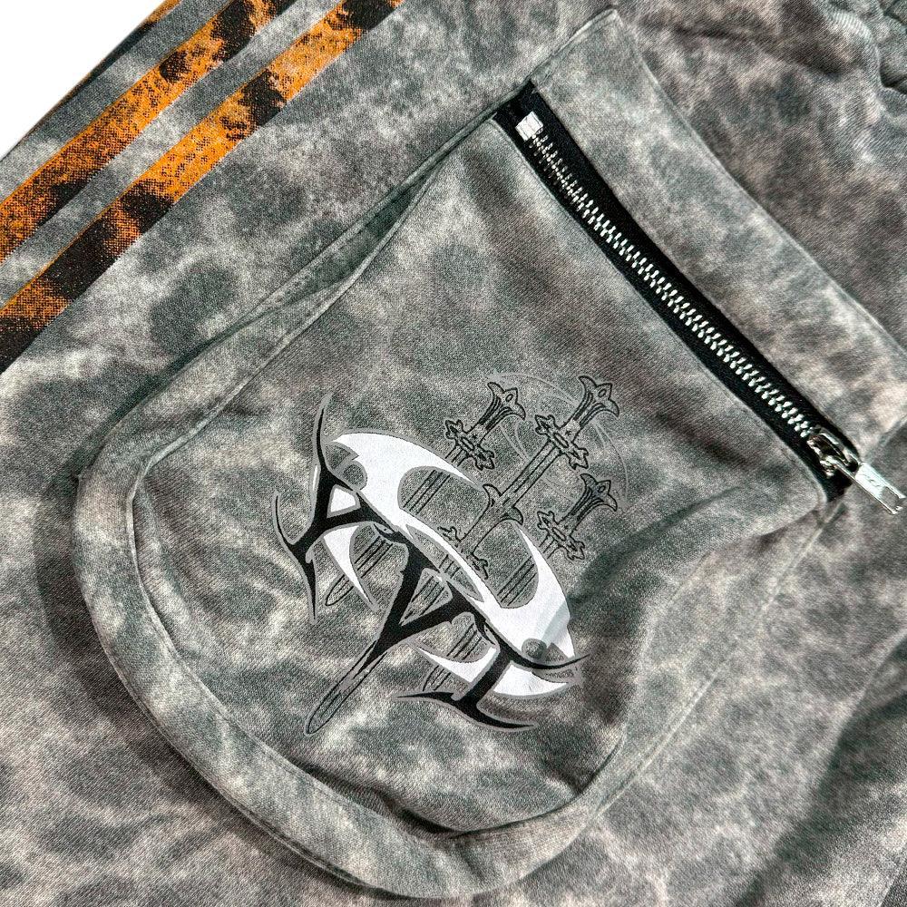 Leopard Royal Knight Club Waxed Pants - COZY WORLDWIDE - VENTURER