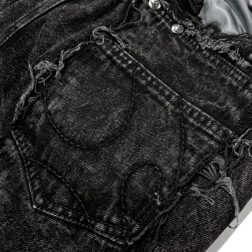 Tripple Layer Waxed Flared Jeans - COZY WORLDWIDE - VENTURER