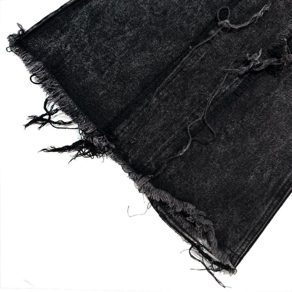 Tripple Layer Waxed Flared Jeans - COZY WORLDWIDE - VENTURER