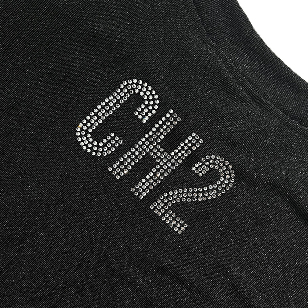 </2 Moreflex Rhinestone Skull T-Shirt