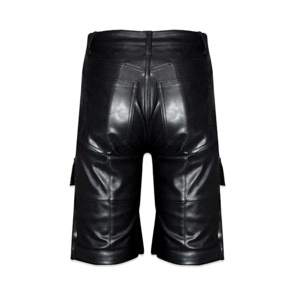 Faux Leather Cargo Pants V2 - LAST NEST - VENTURER