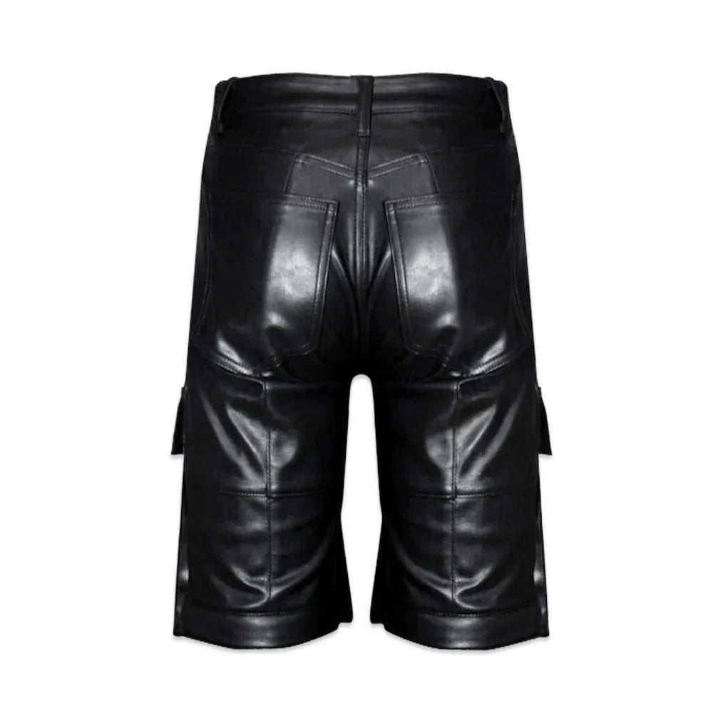 Faux Leather Cargo Pants V2 - LAST NEST - VENTURER