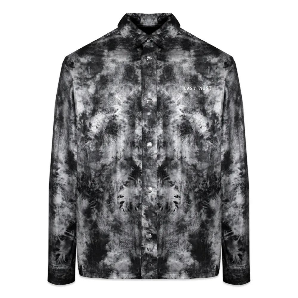 Leather Tie-Dye Shirts - LAST NEST - VENTURER