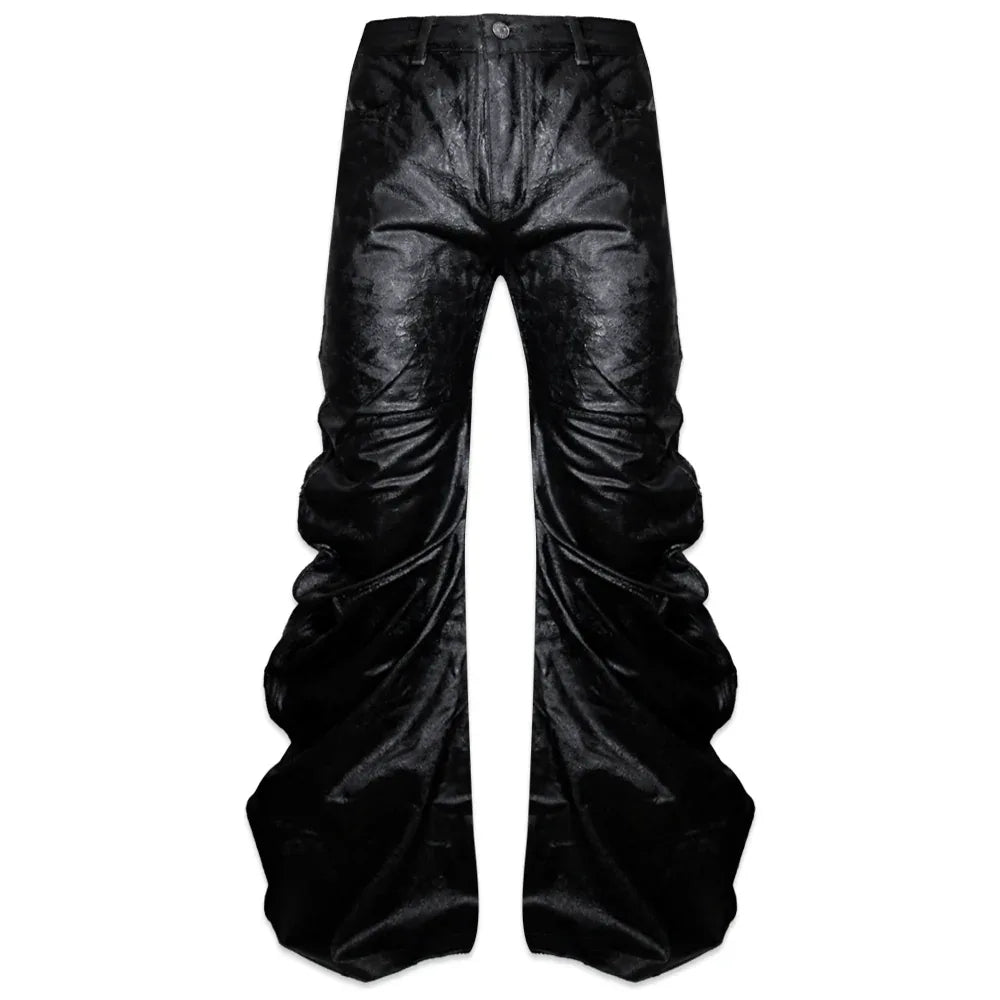 </2 Black Waxed Jeans - CH2 FLEXINSOHARD - VENTURER