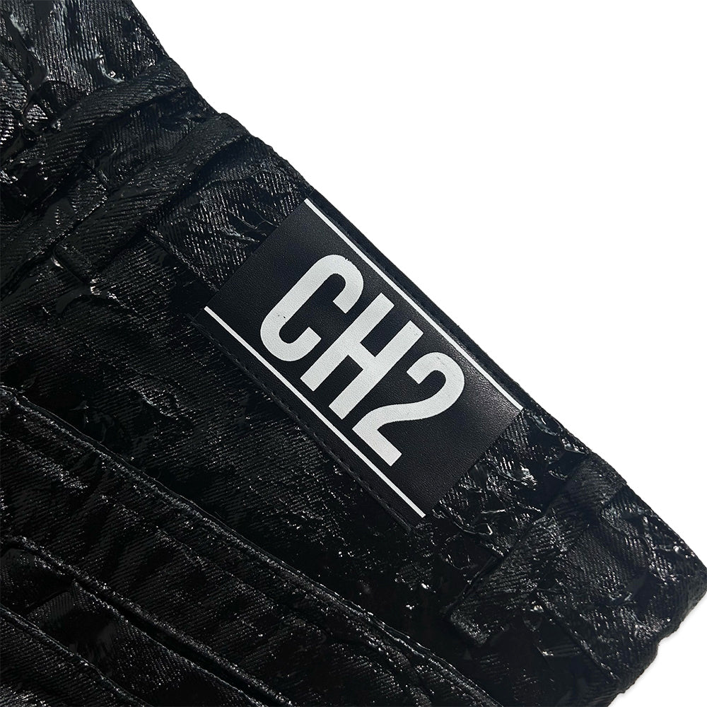 </2 Black Waxed Jeans