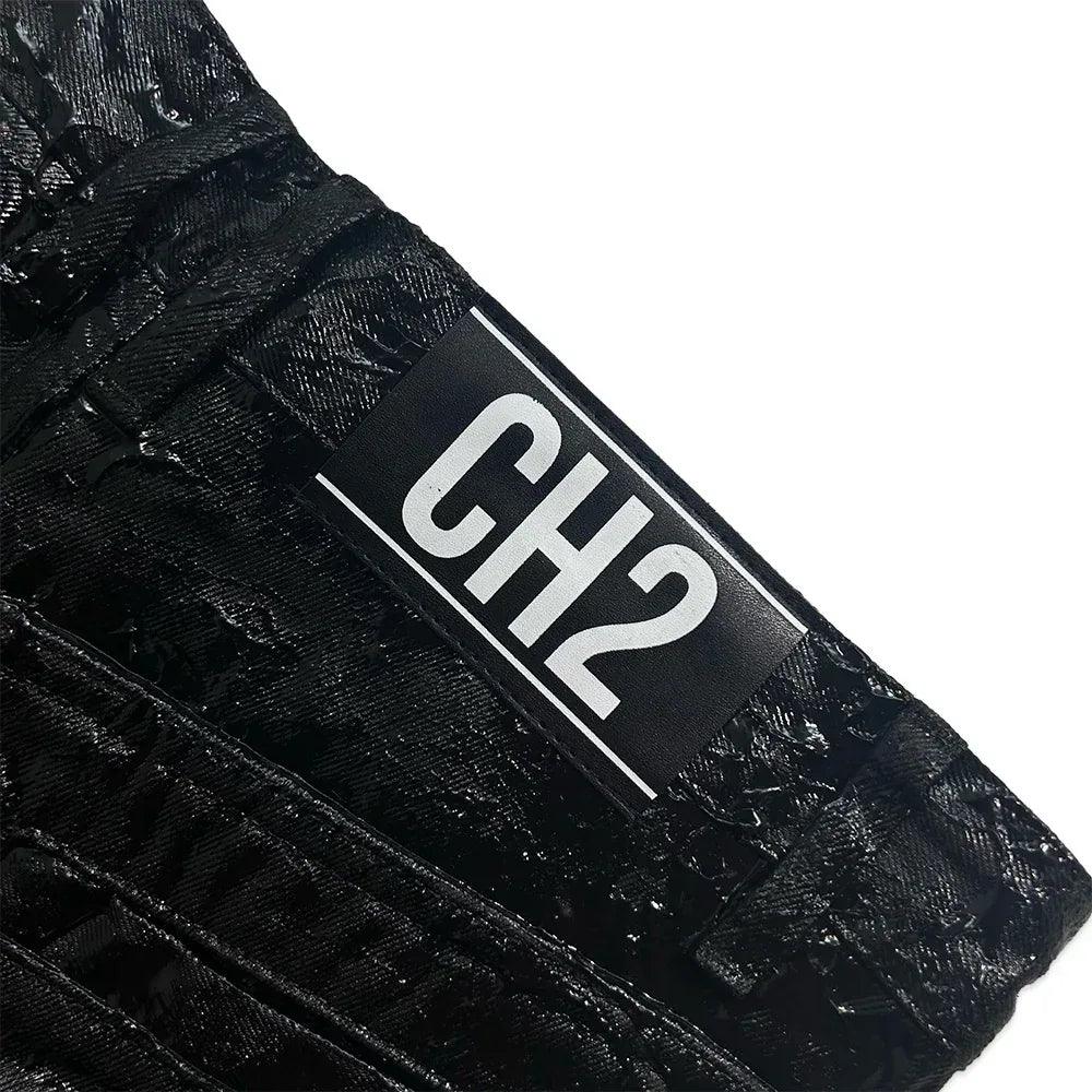 </2 Black Waxed Jeans - CH2 FLEXINSOHARD - VENTURER