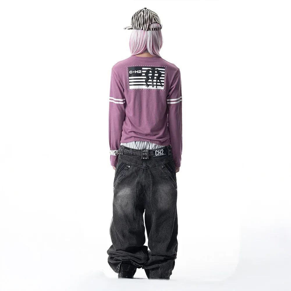 </2Dark Gray Track Jeans - CH2 FLEXINSOHARD - VENTURER