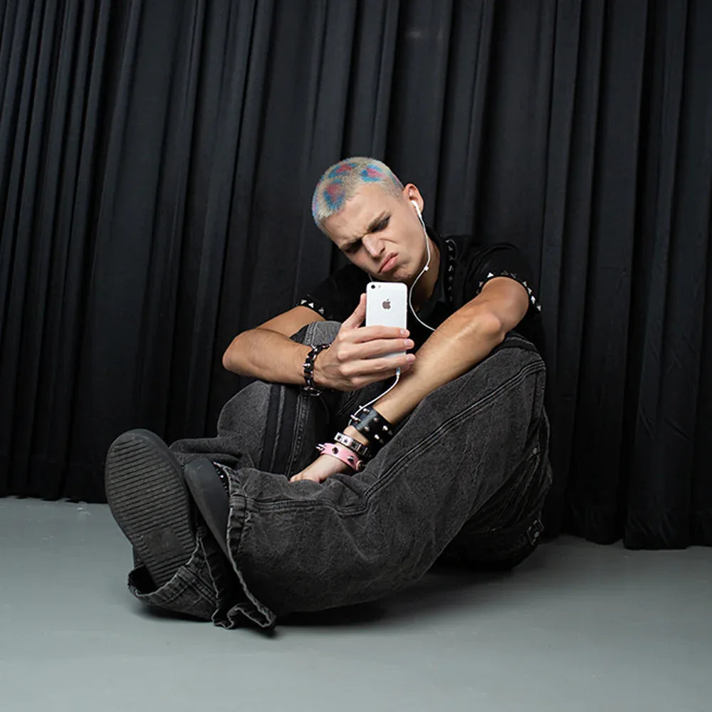 </2Dark Gray Track Jeans - CH2 FLEXINSOHARD - VENTURER