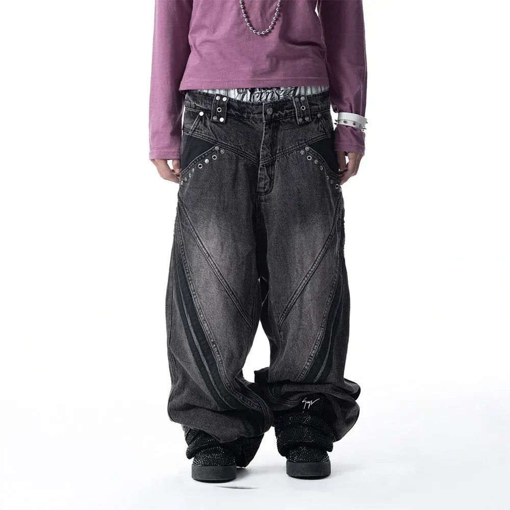 </2Dark Gray Track Jeans - CH2 FLEXINSOHARD - VENTURER